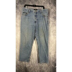 Vintage Red Head Blue Jeans Men’s Size 36x32 Light Washwear Cotton Straight Jean